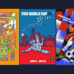 Posters oficiales para el mundial de futbol 2026